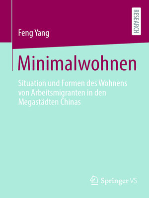 cover image of Minimalwohnen